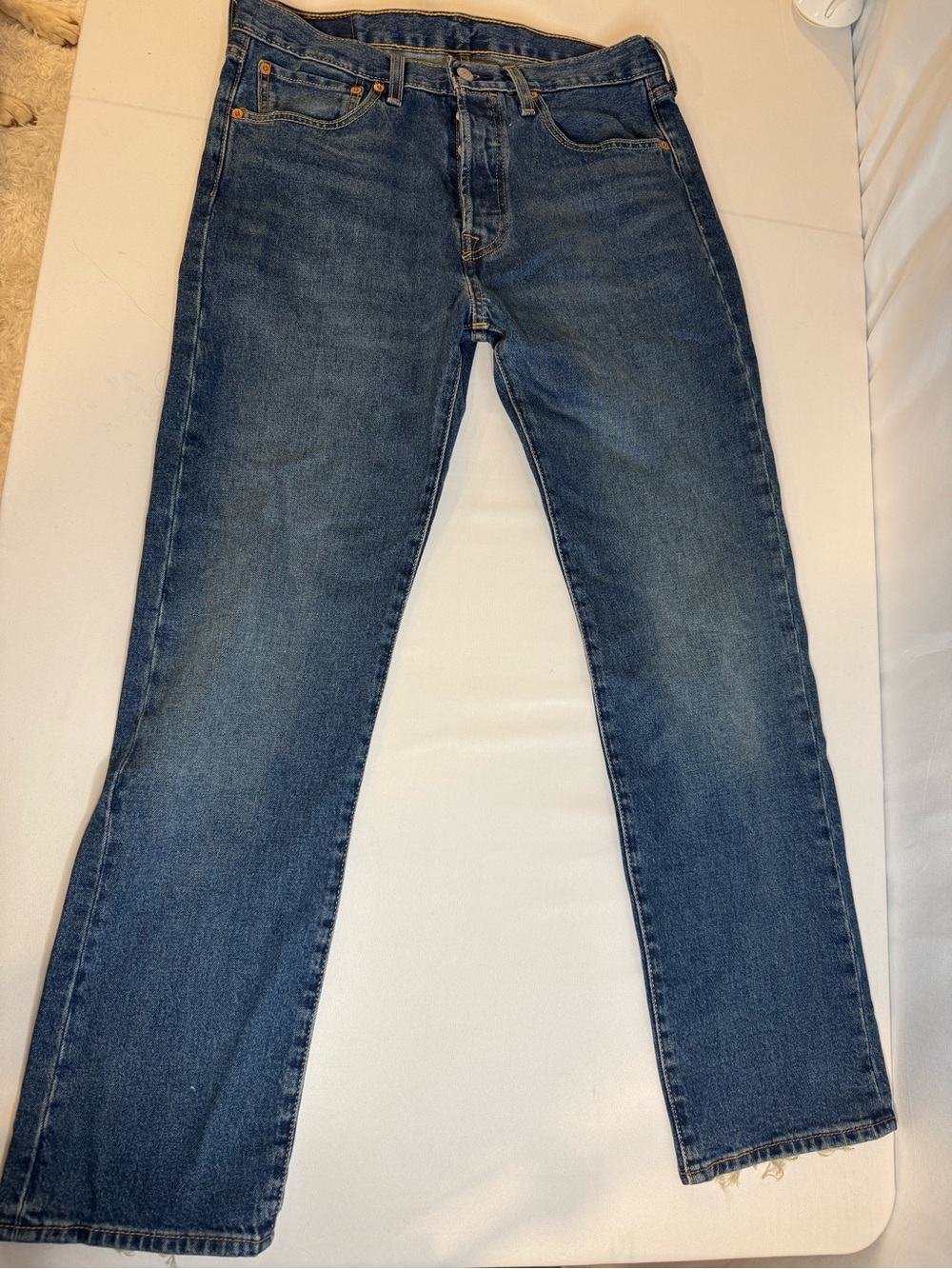 Levi’s 501 Original Fit Jeans Men’s 31x30 Medium Wash Button Fly